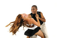 Salsa in der Tanzschule Yvette