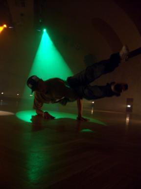 Breakdance in der Tanzschule Yvette