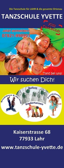 Musik und Tanz für Kinder in der Tanzschule Yvette